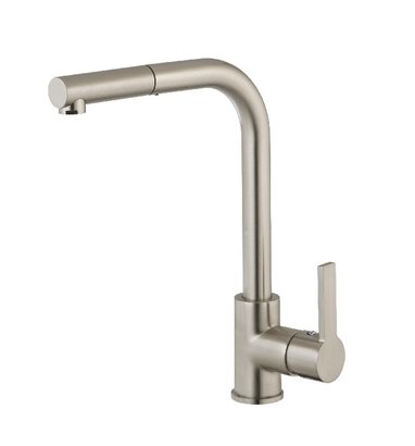 Mitigeur d'evier GANGE - inox brosse