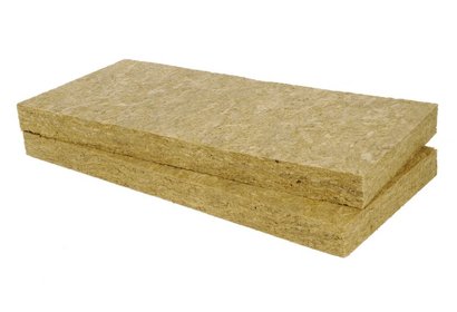 Panneau isolant en laine de roche ROCKPLUS NU L 1350 x l 600 x ep 75 mm R 2.25