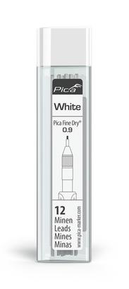 Mines blanc pour marqueur fine dry12 mines - Pica