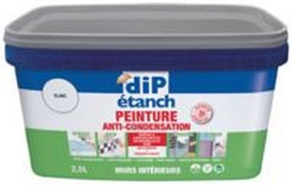 Peinture d'étanchéité Dip Etanch Anti-Condensation Blanc 2.5L