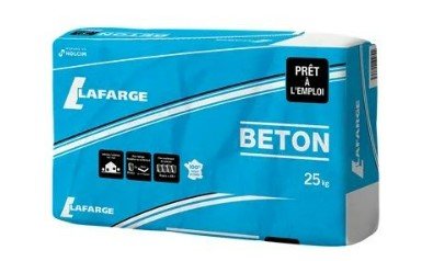 Béton prêt-à-l'emploi pour les petits travaux courants de maçonnerie - 25KG