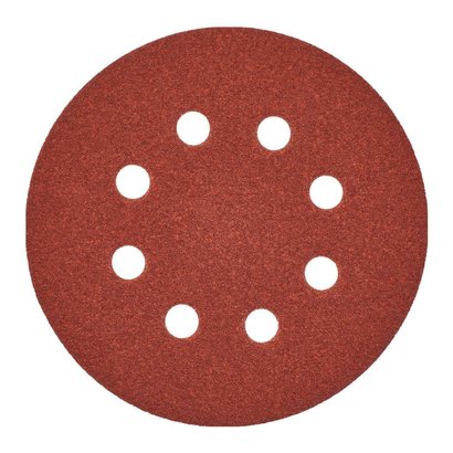 ABRASIF DIAMETRE 125 TROUS 8 GR80 X5