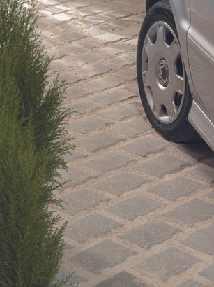 Pavé drainant STRATUS 22 x 17 x 8 cm Gris