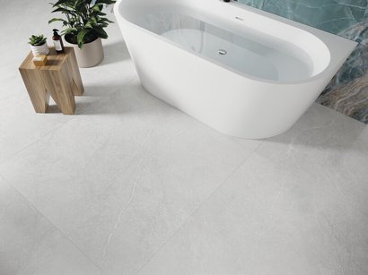 Carrelage sol intérieur MUNICH 120x120cm ép.10,2mm - Rectifié - White