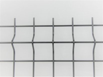 GRILLAGE PANNEAU MEDIUM GRIS 2500 X 1520 MAILLE 200 X 50 FIL 5MM RAL 7016 "