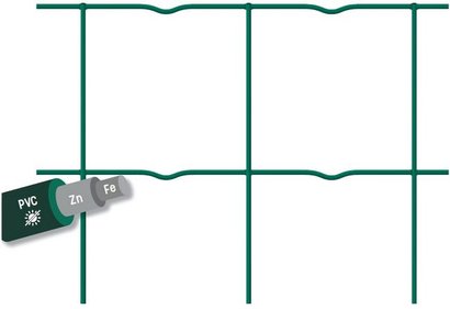 GRILLAGE SOUDE JARDIFENCE VERT HT1M50