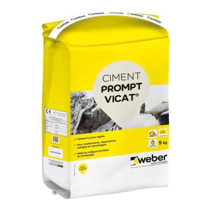 CIMENT PROMPT VICAT pour scellement en milieux humides 5kg