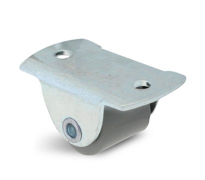 ROULETTE TIROIR PLASTIQUE GRIS FIXE D16