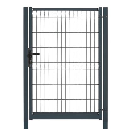 PORTILLON OCCULTABLE A SCELLER  AXYLE GRIS 7016 HT1,23M X 1M MAILLE 200 X 55,55MM 