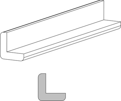 Cornière d'angle CLASSIC Sapin du Nord - 55x55mm L.3m - Vert