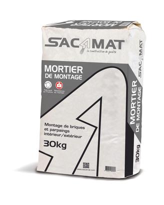 Mortier de montage Sacamat sac 30 kg