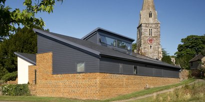 Lame de bardage CEDRAL CLICK RELIEF - 3600x186x10mm - C18 Gris Ardoise