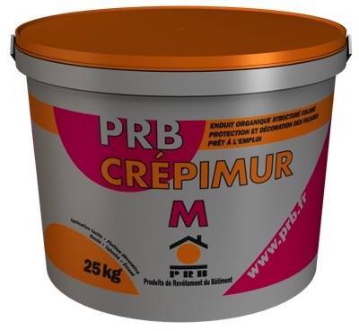 ENDUIT DE PAREMENT CREPIMUR 2M 272 GRIS COLORE FROID 25 KG
