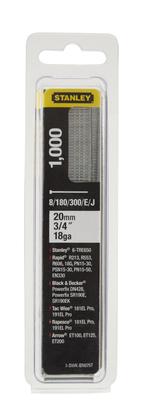 Clous 20MM - 18 GA Type J - Boîte de 1000 pièces