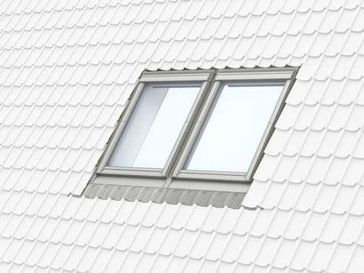 Raccord complémentaire sur toiture Rouge brun Velux EKJ SK06 0702EC2