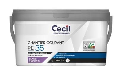 Peinture PE 35 velours blanc