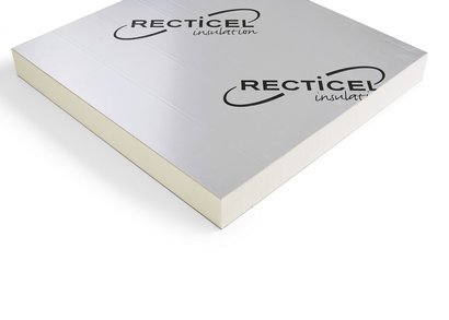 Panneau d'isolation thermique Eurothane Autopro SI 50 mm 600 x 600 mm Bords droits R 2.25