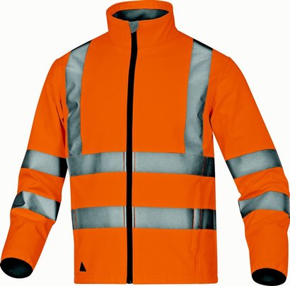Veste LEGA Haute visibilité - Stretch - Orange Fluo - T.L