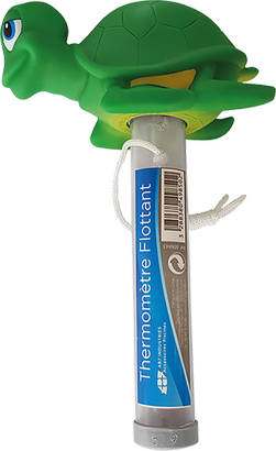 Thermomètre flottant piscine décoratif 