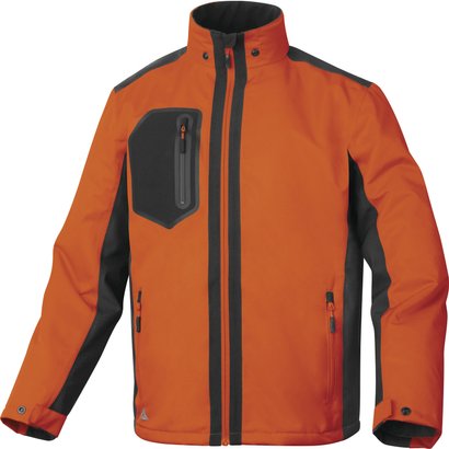 Parka AREN - Stretch - Orange/Gris- T.XXL