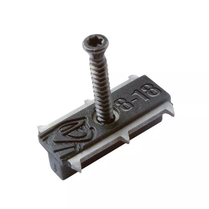 Kit clips de terrasse + Vis autoforantes AISI410 COBRA Hybrid 8-18 - Sachet de 90 unités