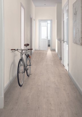 Stratifié AQUA 24h - 193x1292mm ép.8mm - EL1001 Chêne Berdal Gris 