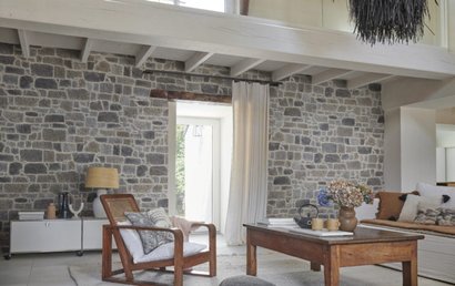 Parement MANOIR +/-0,5m2 ép.3cm - Coloris Gris cendré