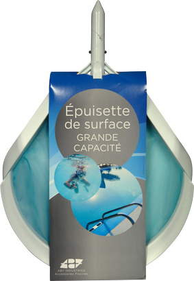 Epuisette de surface pour piscine 