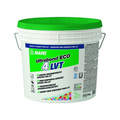 Colle acrylique pour revêtements LVT ULTRABOND ECO 4 LVT seau 14kg