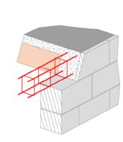 chainage carré L 6m section 15x15 cm en 4 HA 10