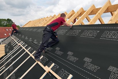 Écran de sous-toiture HPV bi-composants DELTA NEO VENT R2 - long. 50m x larg. 1,5m