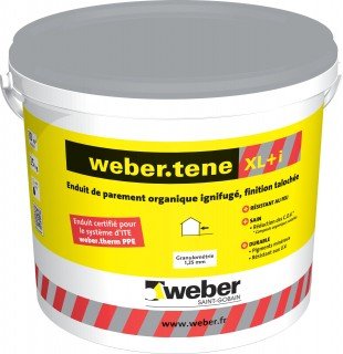REVETEMENTS WEBER.TENE XL ET i 25KG NOIR DE CARBONE 198