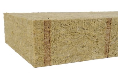 Panneau isolant en laine de roche MB ROCK L 1350 x l 590 x ep 120 mm R 3.5