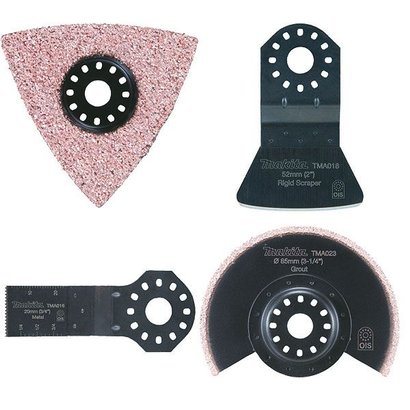 Ensemble 4 accessoires pour carrelage avec boite plastique