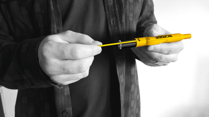 Mines pour crayon de construction - Jaune/Blanc/Rouge - Lot de 6 - Ironside