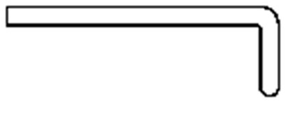 Planche de rive PVC Cellulaire 200 x 5000MM ép.9MM - Blanc