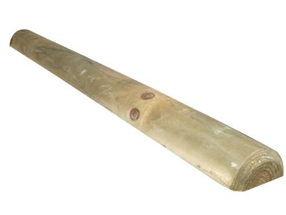 Demi-rondin bois traité Ø100 mm x 3 m