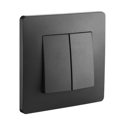 Double va et vient CALY - Noir