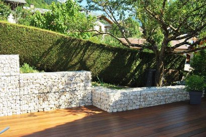 Gabion Acier avec fermeture par spirale - Maille 50 x 100MM - 100 x 30 x 50CM 
