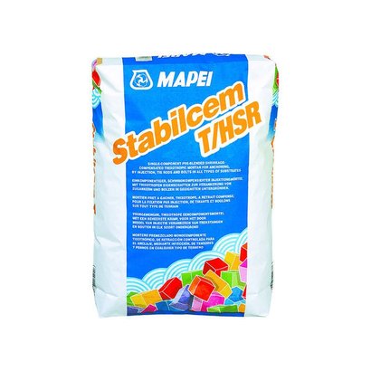 Mortier monocomposant prêt à gâcher STABILCEM T/HSR - sac de 25kg