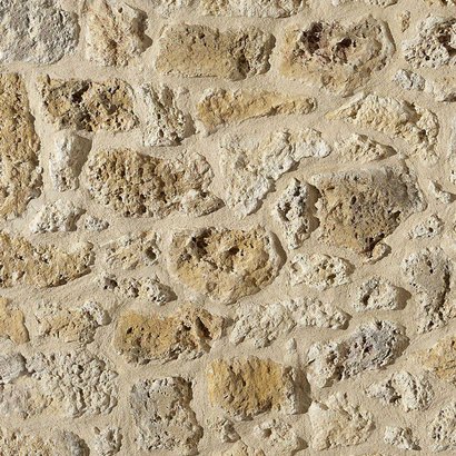 Parement MEULIERE +/-0,5m2 ép.3cm - Coloris Ocre Jaune