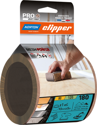 Rouleau Meshpower M220 93x5Ml Grain 180