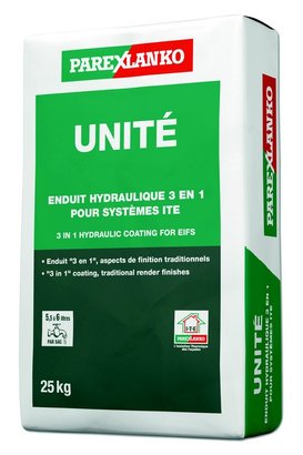 Enduit hydraulique 3 en 1 UNITE G30 25kg