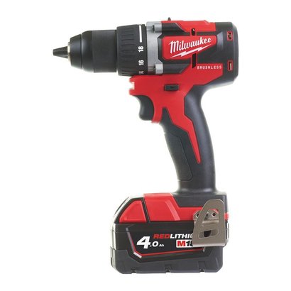 Perceuse-visseuse compacte BRUSHLESS M18 CBLDD-402C – 18V 4,0Ah – Milwaukee 