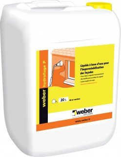 HYDROFUGE LIQUIDE LSN WEBER HYDROFUGE P 20L