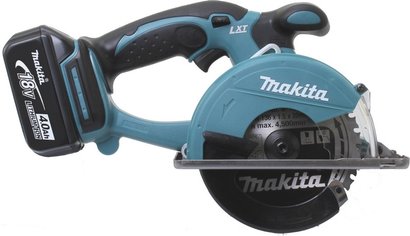Scie circulaire à métaux 18 V Li-Ion 4 Ah Diam.136 mm