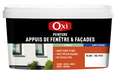 Peinture Appuis de Fenêtre OXI - Gris Clair - Pot de 2,5L