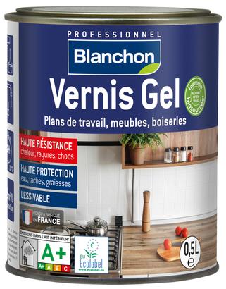 Vernis gel biosourcé – incolore mat – Pot de 0,5L