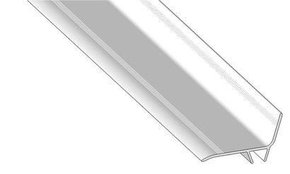 COUVRE JOINT PVC ANGLE 50 MM BLANC