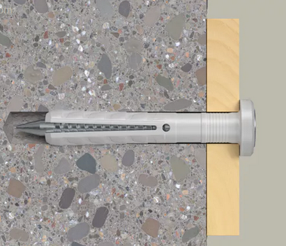 CHEVILLE A FRAPPER N A COLLERETTE EPAISSE D5X30 BOITE 200